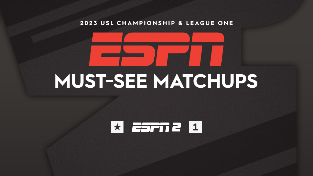 USL Championship and League One will return on ESPN platforms 03/03/2023
